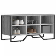 Scarpiera Grigio Sonoma 90x38x45,5 cm in Truciolato 848642
