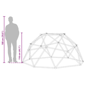 Dome da Arrampicata per Bambini dai 3 ai 10 Anni 255 cm 200 kg