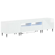 Mobile TV LED a 3 pezzi Bianco Lucido Legno ingegnerizzato 3416682