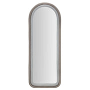Specchio Da Muro Cloe Velluto Grigio cm 60x4x160