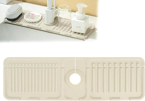 Spatbescherming in Silicone con Angolo di 5° per Bagno e Cucina - 175 x 55 pollici