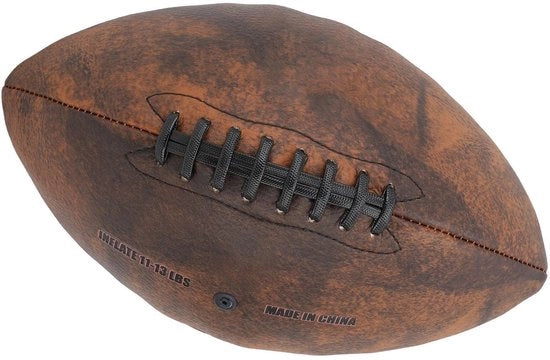 Pallone da Rugby Taglia 9 - Materiale PU resistente ai danni - Eccellente elasticità - Presa comoda - Duraturo per allenamento - Ideale per partite di squadra - Pallone da gioco