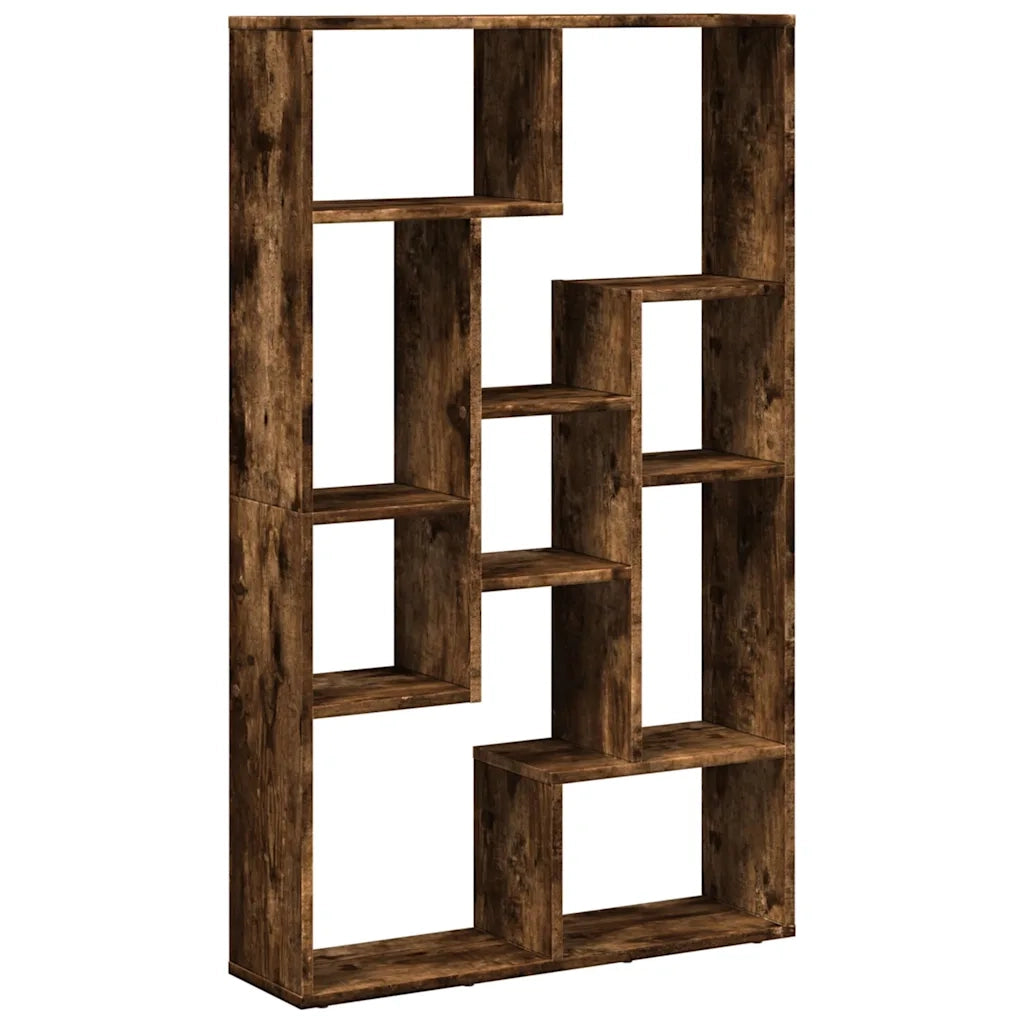 Libreria Rovere Fumo 72x20x120,5 cm in Truciolato 858160