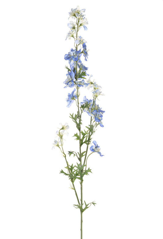 Set 4 Fiori Artificiali di Delphinium Composto da 3 Fiori H 93 cm