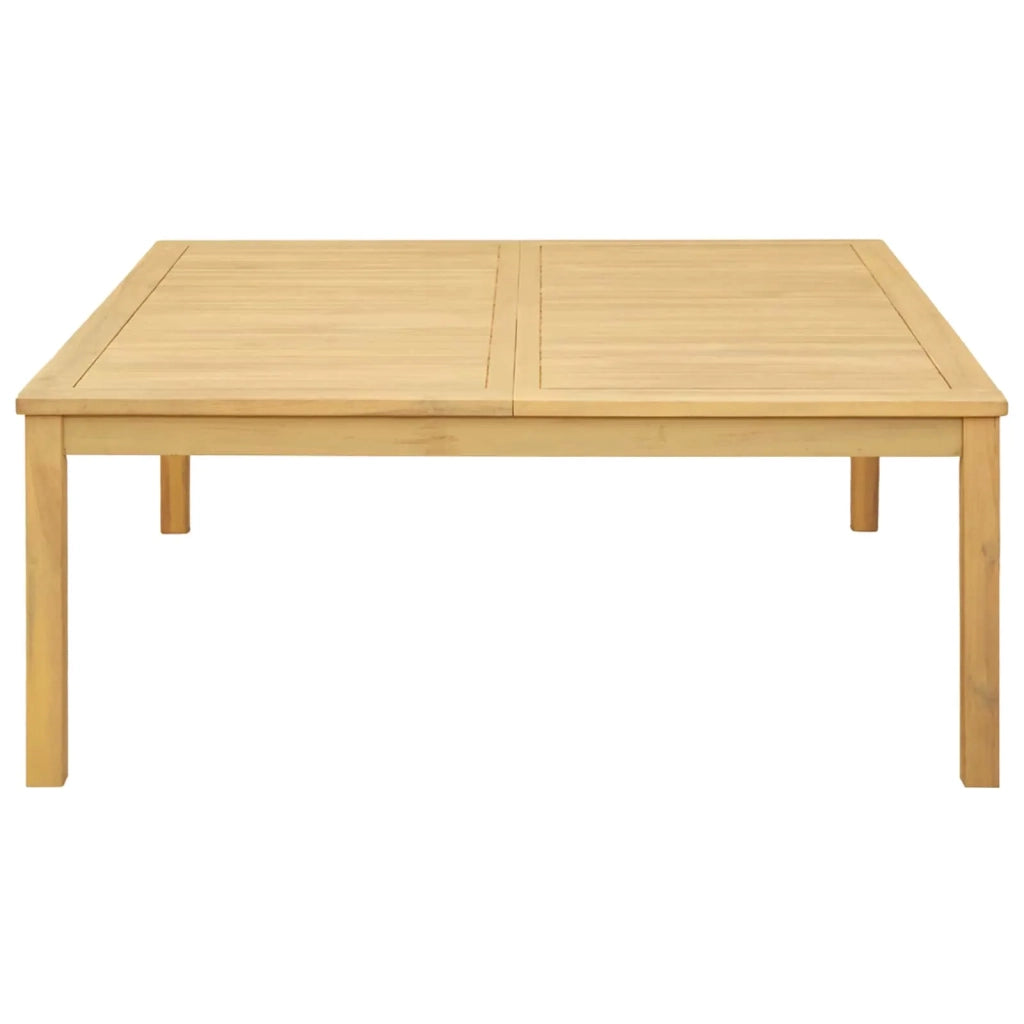 Tavolino da salotto Acacia chiaro 110 x 110 x 45 cm 42026781