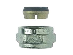 RACCORDO A COMPRESSIONE PER TUBO RAME ART.595- - F 1/2 x ø mm.16 - 5 pezzi ITAP