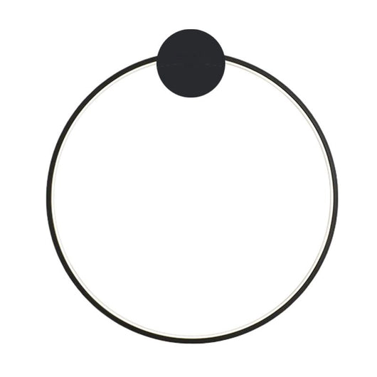 Lampada Da Parete Led App1386-cw Black 40cm