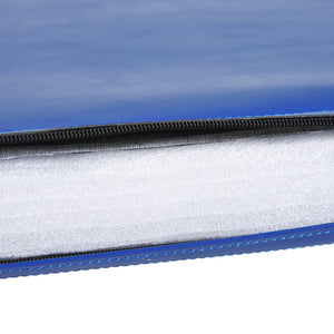 Tappetino Ginnastica Pieghevole Antiscivolo 180x60x5 cm Materassino Fitness Blu