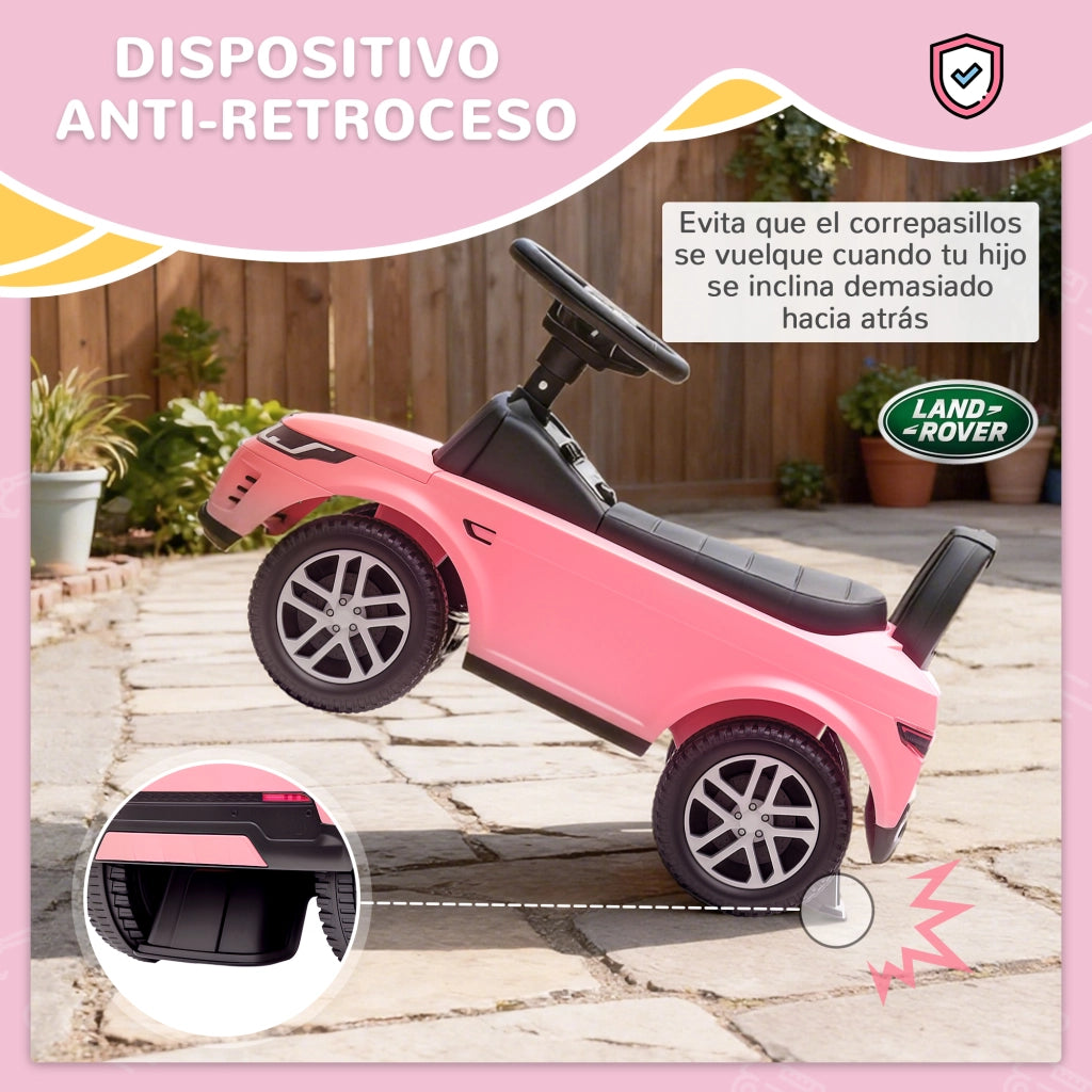 Correpasillos Land Rover con Cassetti e Suoni ¨C Zephmum ¨C Rosa