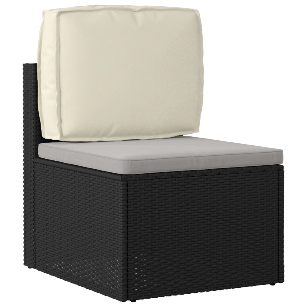 Cuscino per Pallet per Supporto Schienale Crema 50x40x12 cm Tessuto Oxford