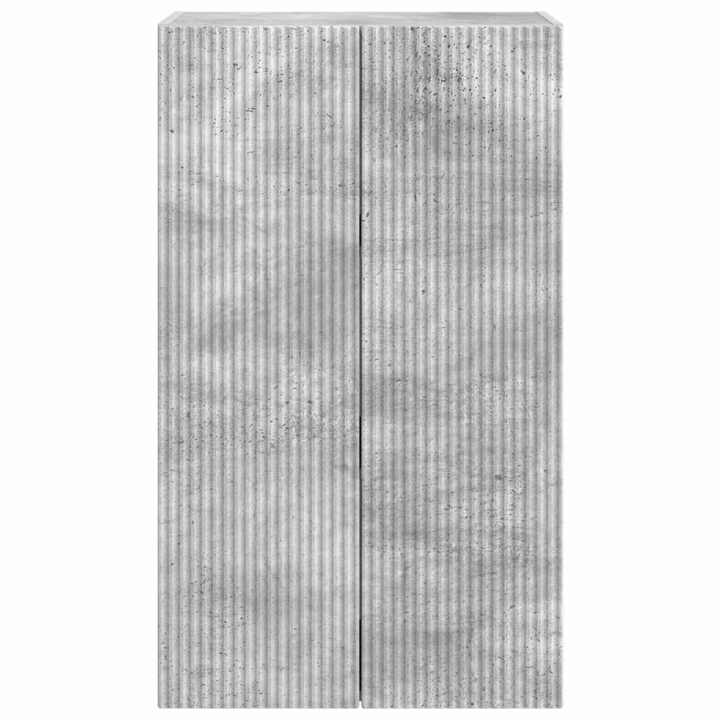 Mobile TV da parete Grigio cemento 59,5 x 31 x 100 cm 892372