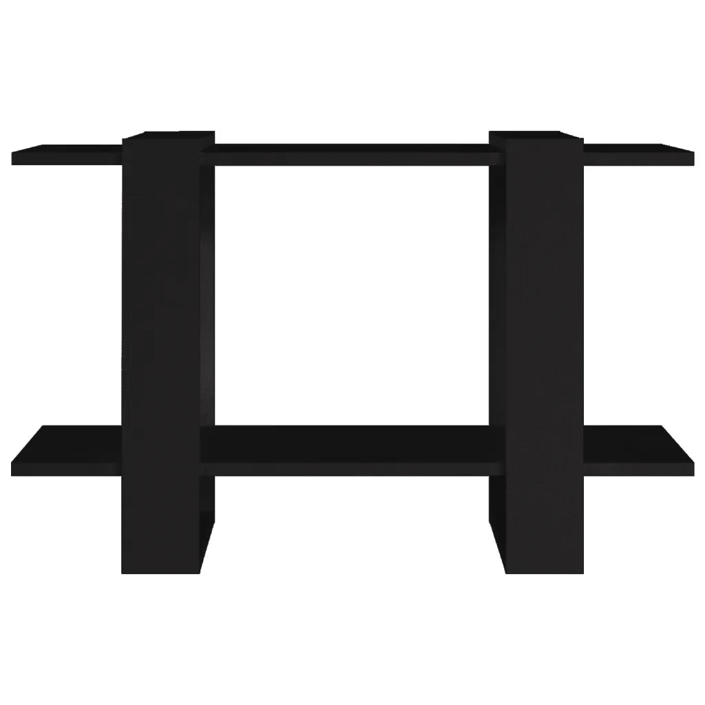 Libreria/Divisorio Nero 80x30x51 cm cod mxl 24986