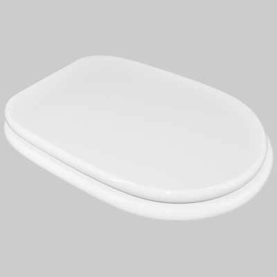 SEDILE MDF POLIESTERATO M128 BIANCO coprivaso copriwater SEBA