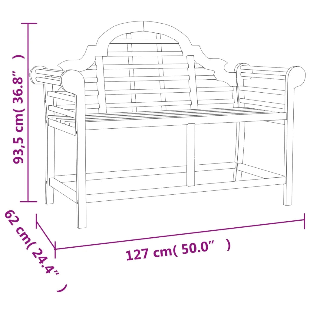 Set Salotto per Giardino 4pz Legno Massello di Teak