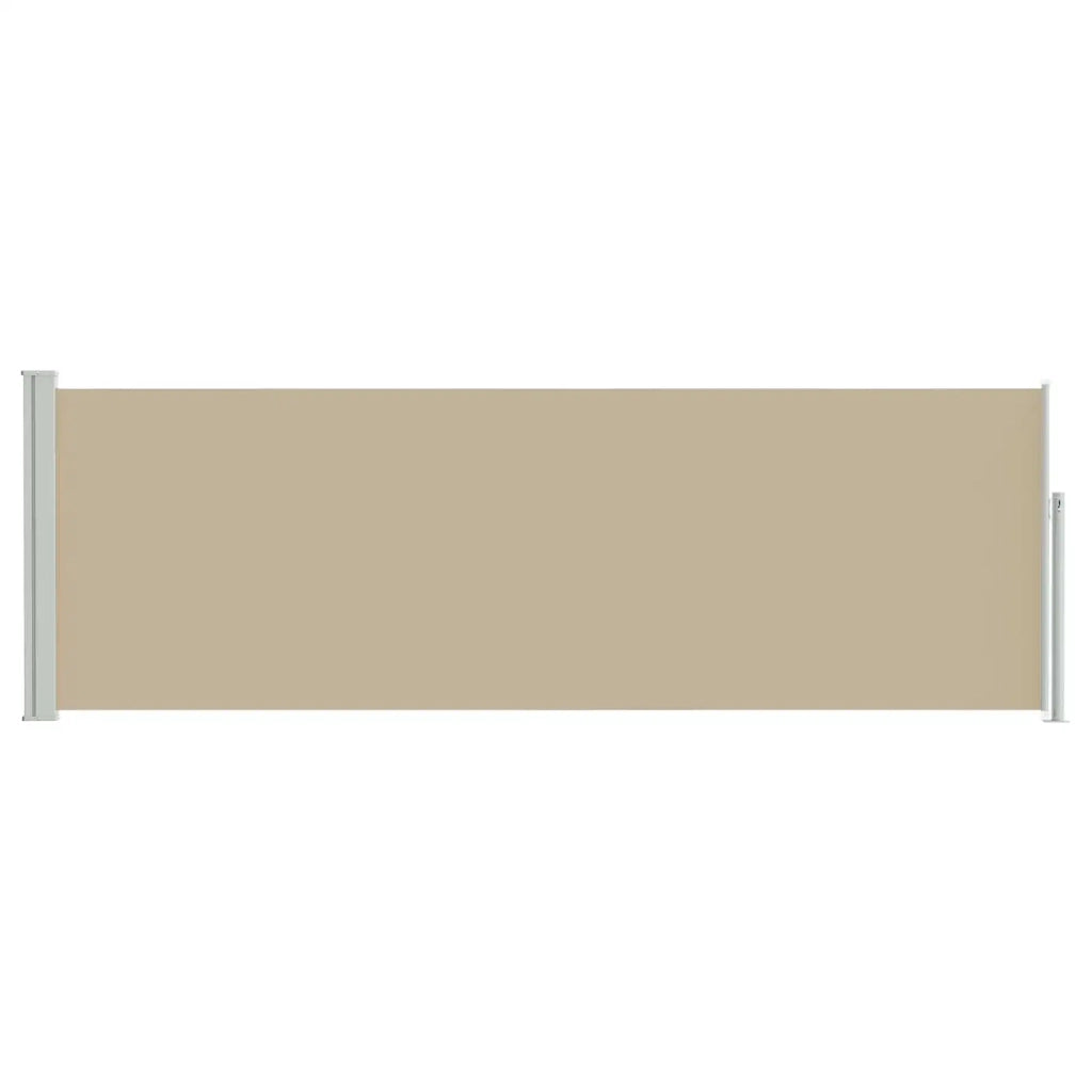 Tenda da Sole | Tenda laterale retrattile Beige 300 x 100 cm Poliestere
