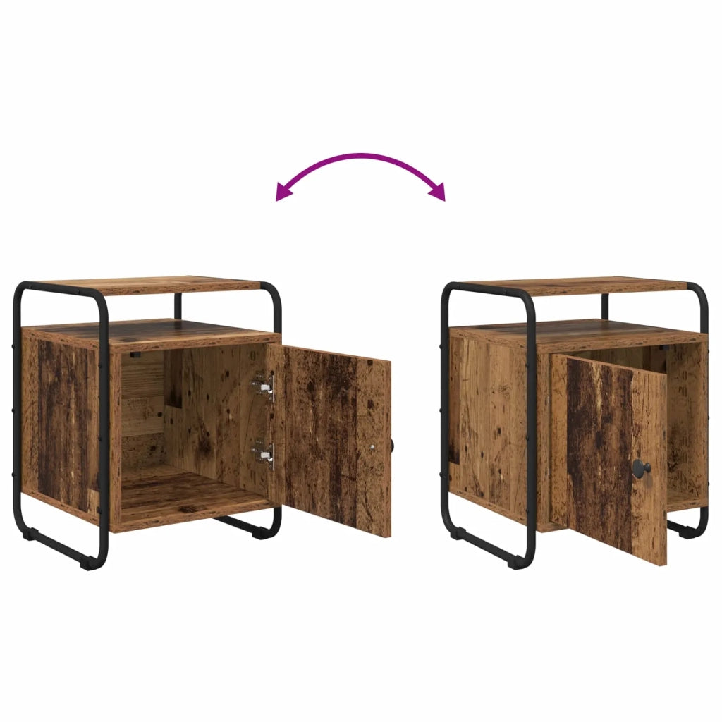 Armadio da Notte Legno antico Legno ingegnerizzato 8007619