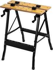 Tavolo da lavoro 645 x 52 x 78 cm con regolazione di altezza - tavolo da lavoro pieghevole - carico di 100 kg con coperchio