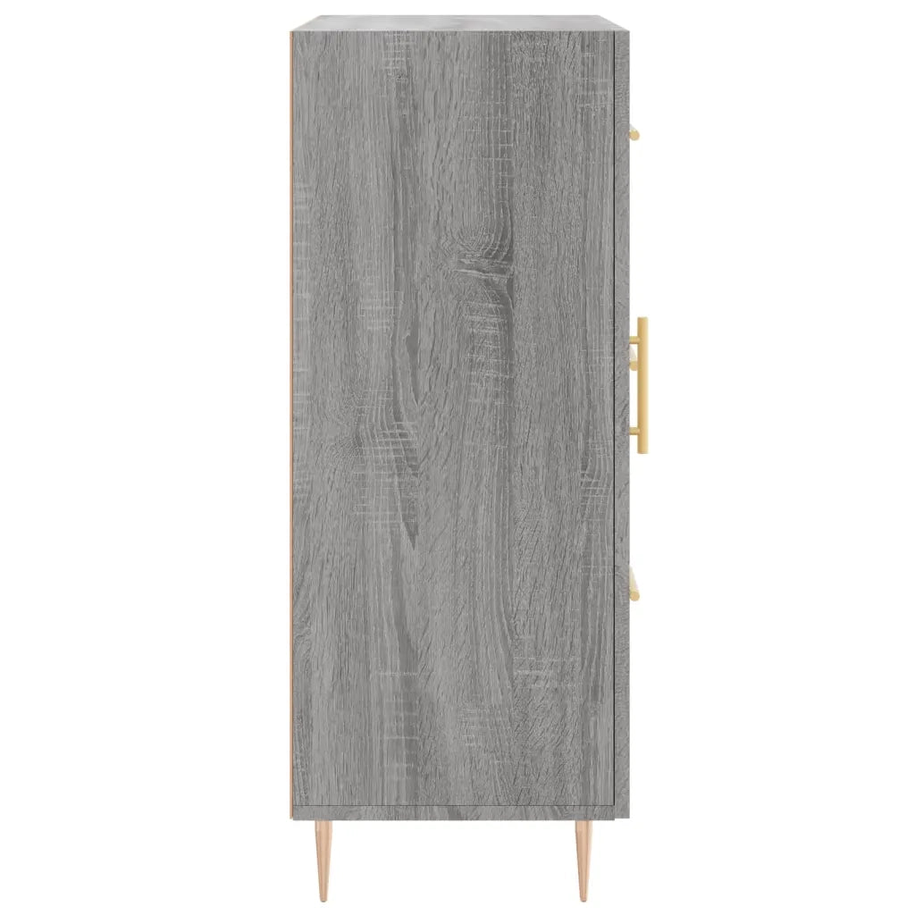 Credenza | Madia | Buffet da pranzo | Armadio da pranzo Grigio Sonoma 69,5x34x90 cm in Legno Multistrato