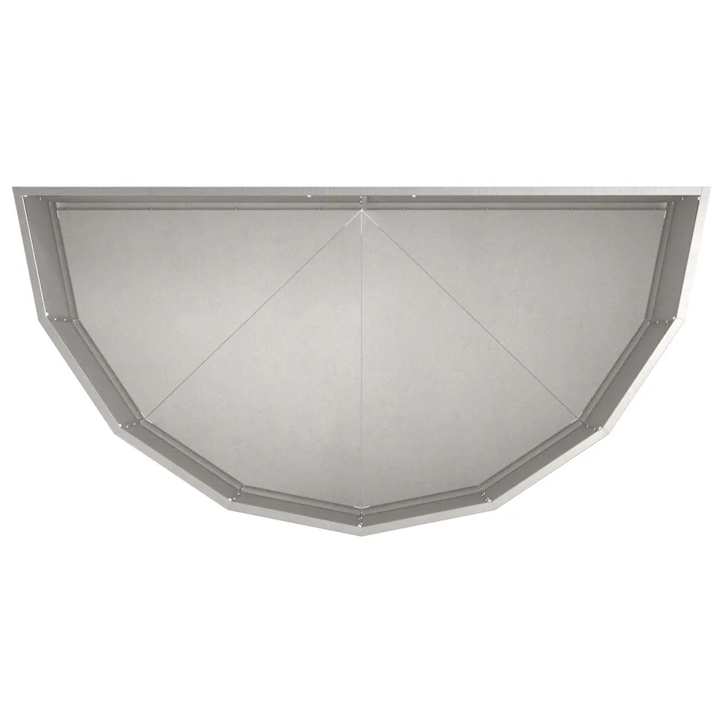 Fioriera-Vaso-Contenitore per Piante Argento 120 x 60 x 35 cm Acciaio inossidabile