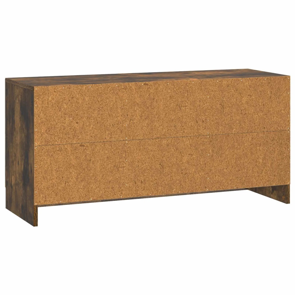 Mobile TV Rovere Fumo 99 x 34,5 x 47 cm Legno ingegnerizzato 895870