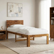 Letto Singolo con Testiera ROSTOCK Naturale 75 x 190 cm 903354