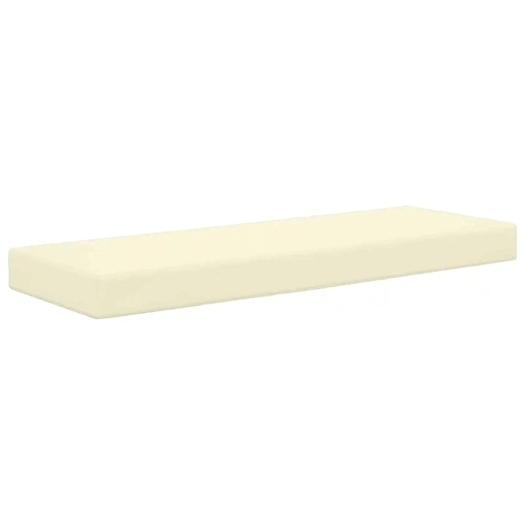 Cuscino da Sedia Esterno Crema 115 x 40 x 8 cm 100% Poliestere 900967