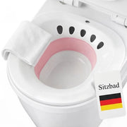 Bidet Ergonomico Opvougiabile per la Pulizia Intima - Adatto per la maggior parte delle Toilette - Realizzato con Materiali di Alta Qualità - Progettato per una Pulizia e un Risparmio di Spazio - Idoneo per l'igiene intima