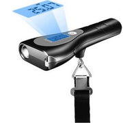 Trade Shop - Bilancia Digitale Portatile Per Bagagli Fino A 50kg Metro Torcia Display Q-t158 -