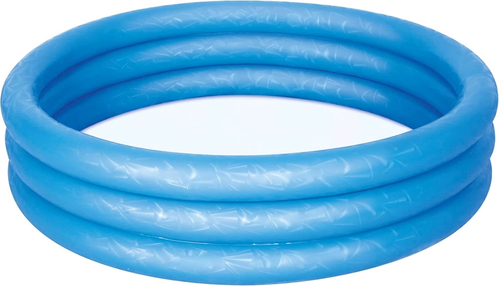 PISCINA GONFIABILE BESTWAY 3 ANELLI 122X25 CM ROSSO E BLU