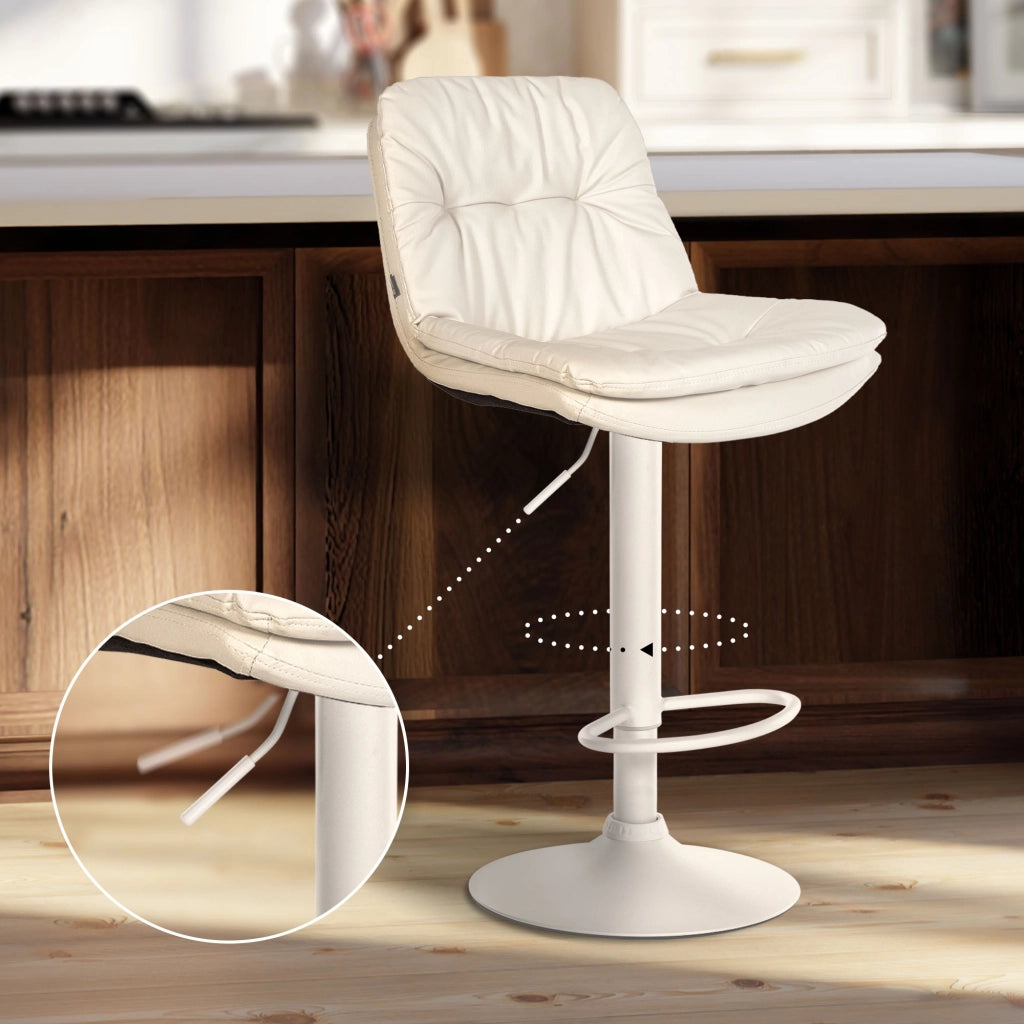 Barhocker Laurel Kunstleder weiЯ