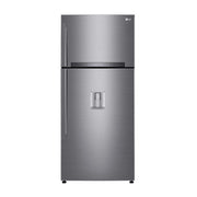 Lg gtf744pzped frigorifero doppia porta, classe e, 509l, wi-fi, dispenser acqua, inox