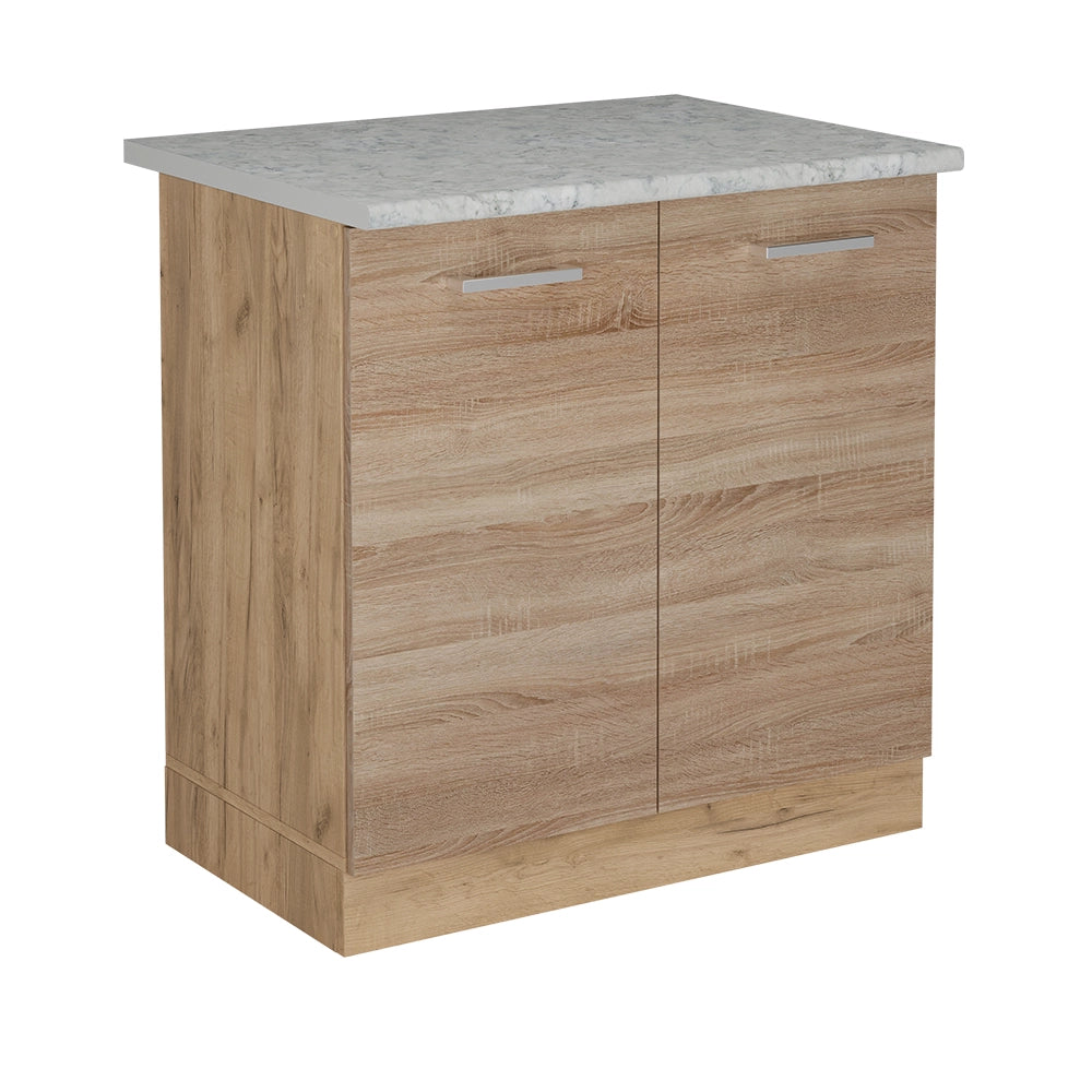 Vicco Mobile lavello cucina Sonoma 80 cm PL Marmo