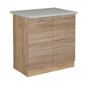 Vicco Mobile lavello cucina Sonoma 80 cm PL Marmo