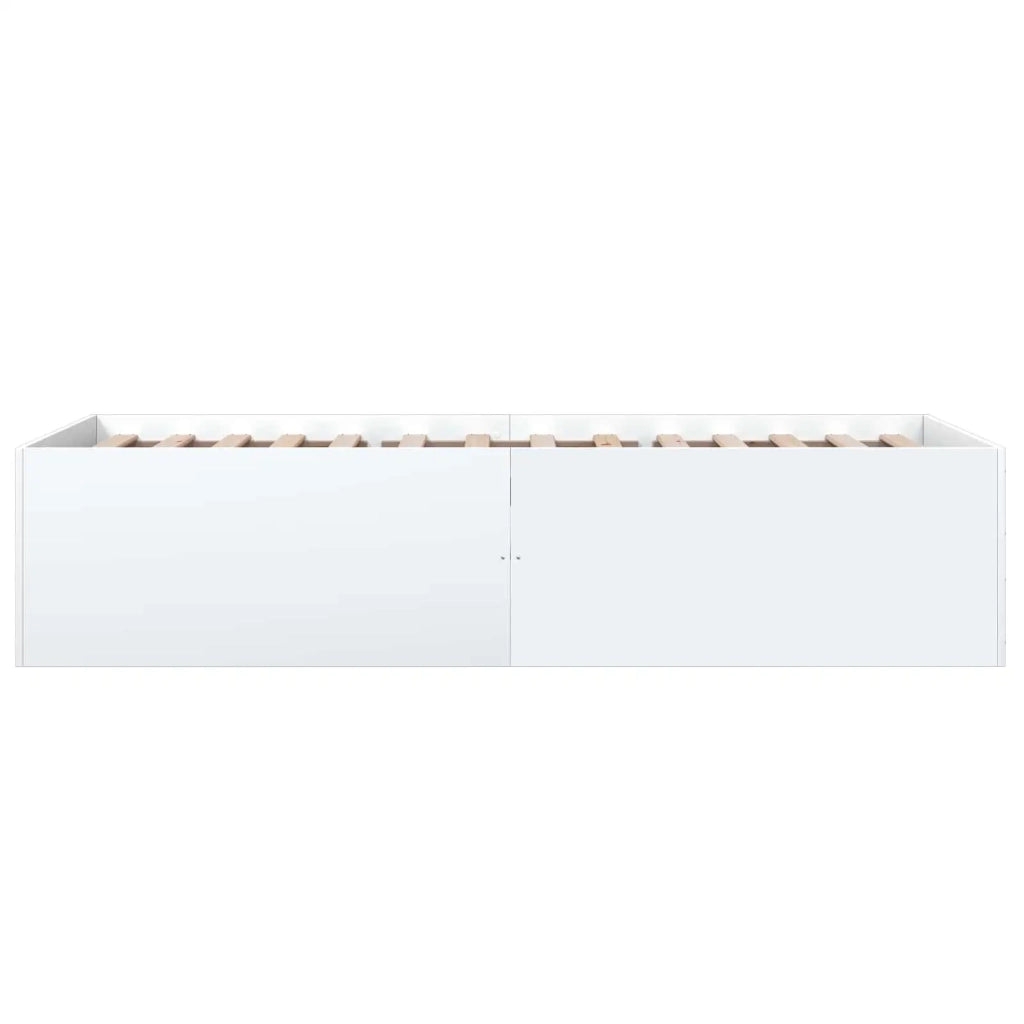 Struttura letto a pavimento Bianco 80 x 200 cm 3429533