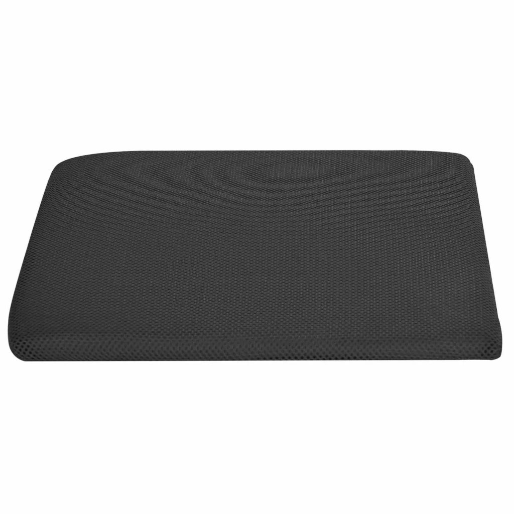 Cuscino per la seduta Nero 39 x 38 x 8,5 cm Schiuma PU CFW1870832