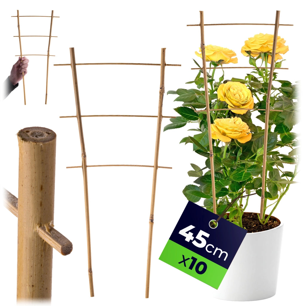 KADAX Drabinka bambusowa podwójna 45cm BAM3106 pak