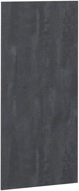 Frontale cucina R-Line, Calcestruzzo nero, 59.6 x 132.7 cm frontale del mobile per dispensa
