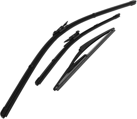 Set di lamelle per risciacquo parabrezza in plastica resistentente allo strappo - Adattamento perfetto - Per D 2006-2014 - Incluso set di lamelle per risciacquo anteriore - Disegno flessibile - Sottile e silenzioso - Risciacquo parabrezza