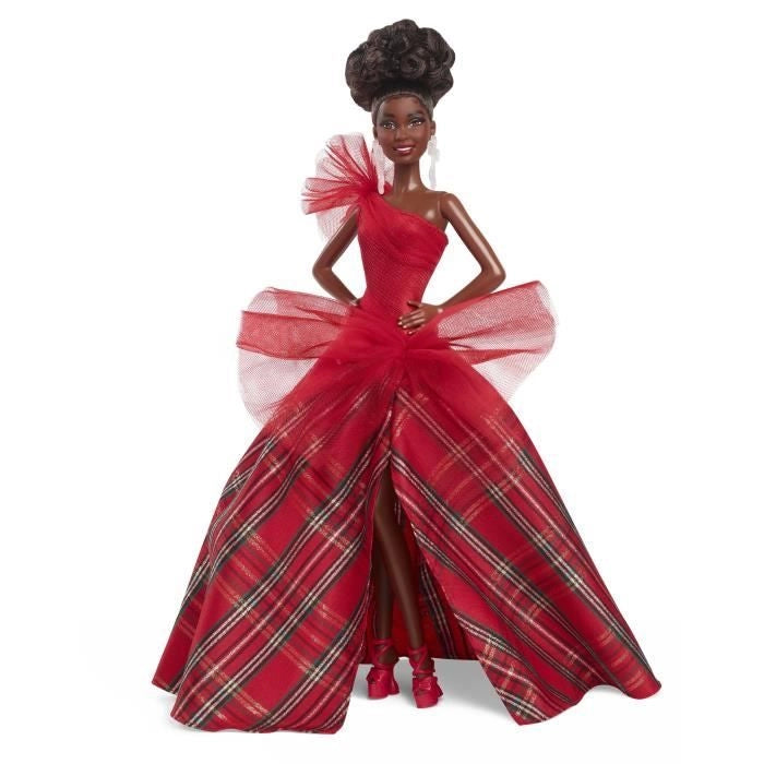 BARBIE Marrone Merry Christmas Doll HRM62