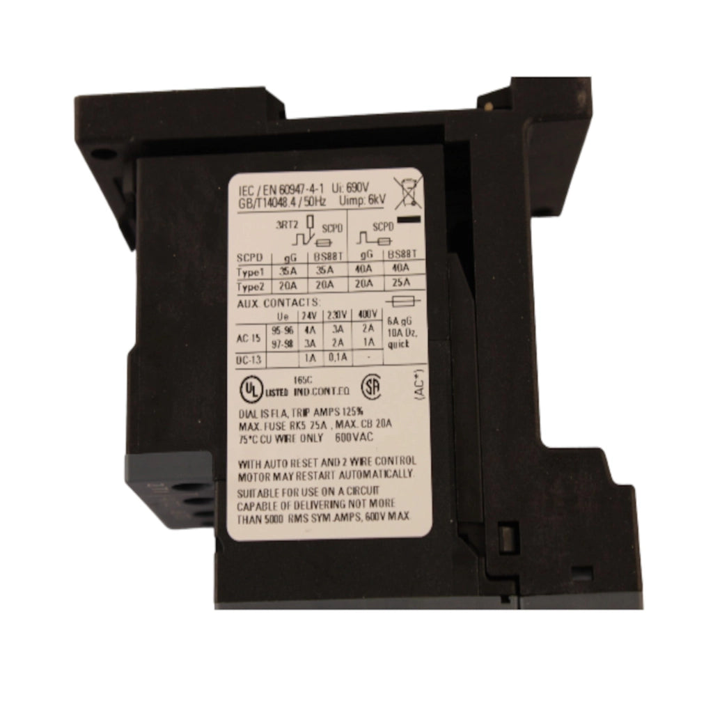Relè termico 4.5-6.3A Siemens