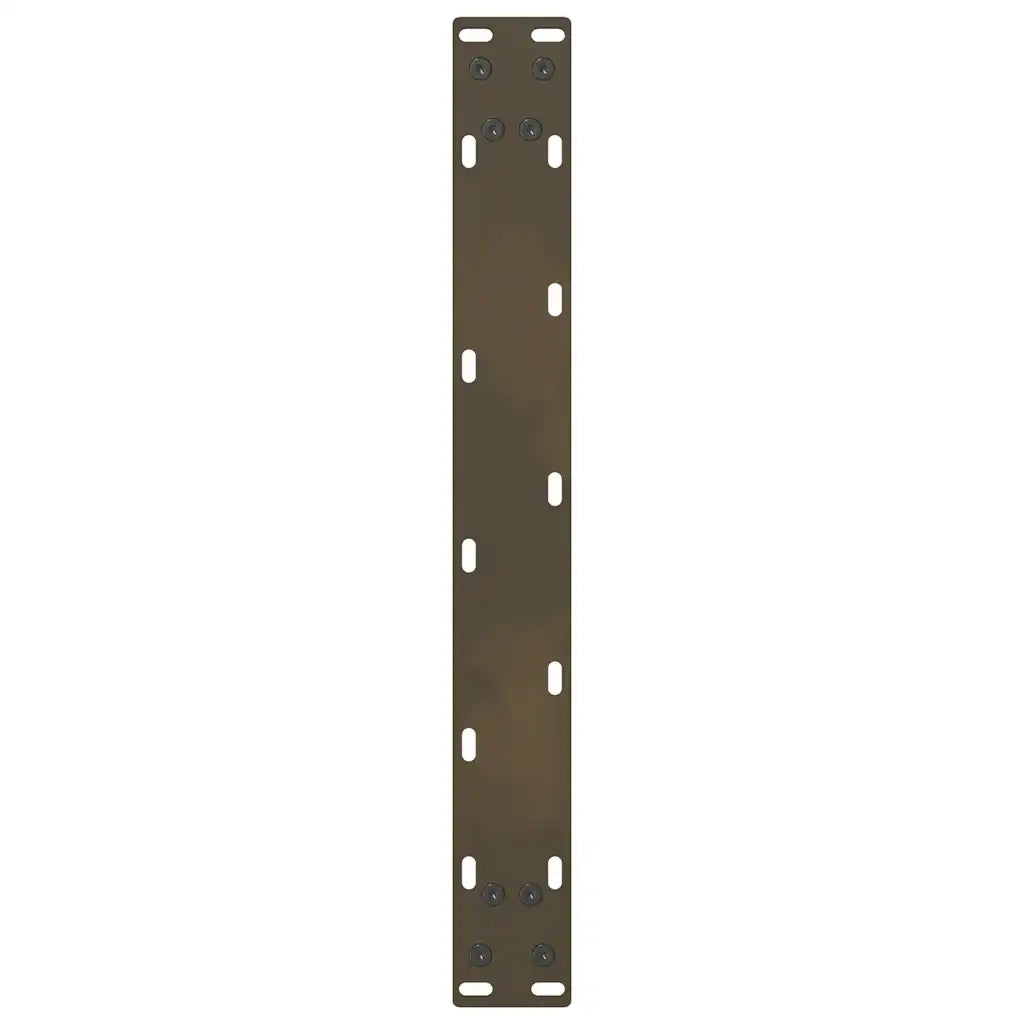 Gambe per Tavolino da Caff¨¨ in Acciaio Naturale 2 pz-Set di 2 Gamba per Tavolo 70x(42-43) cm Acciaio