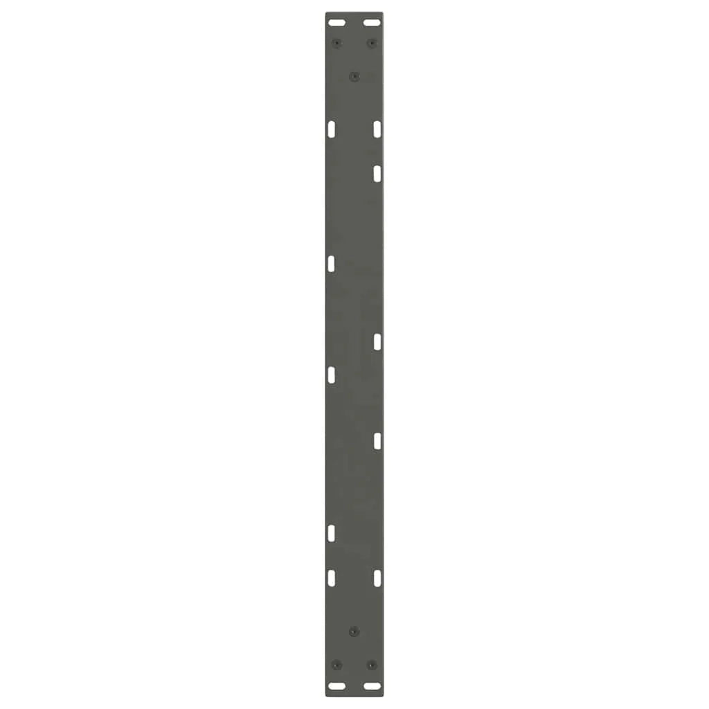 Set di 2 gambe per tavolino da caffè dal design moderno a forma di V per personalizzare un tavolo da 70 x 30 x 31 cm in acciaio antracite 02_0056906