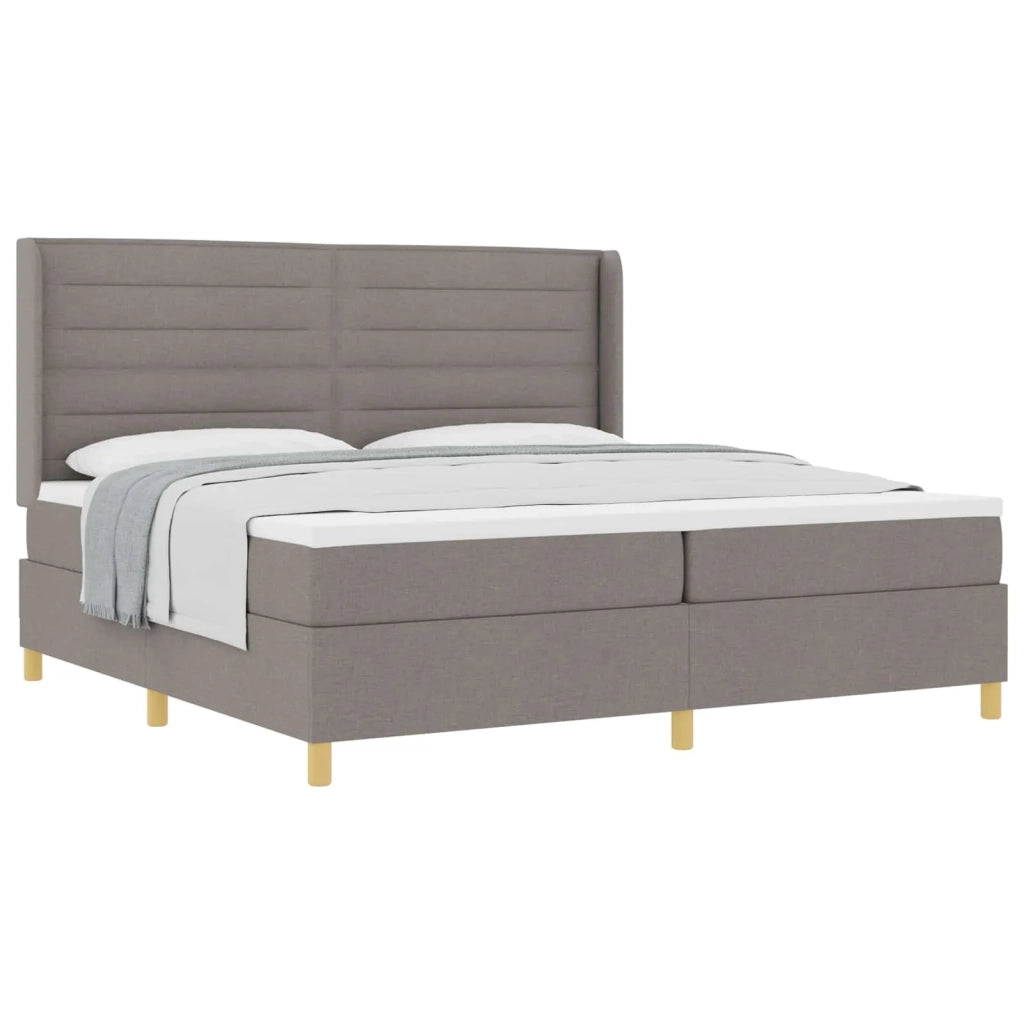 Letto a molle con materasso Talpa 200 x 200 cm Tessuto
