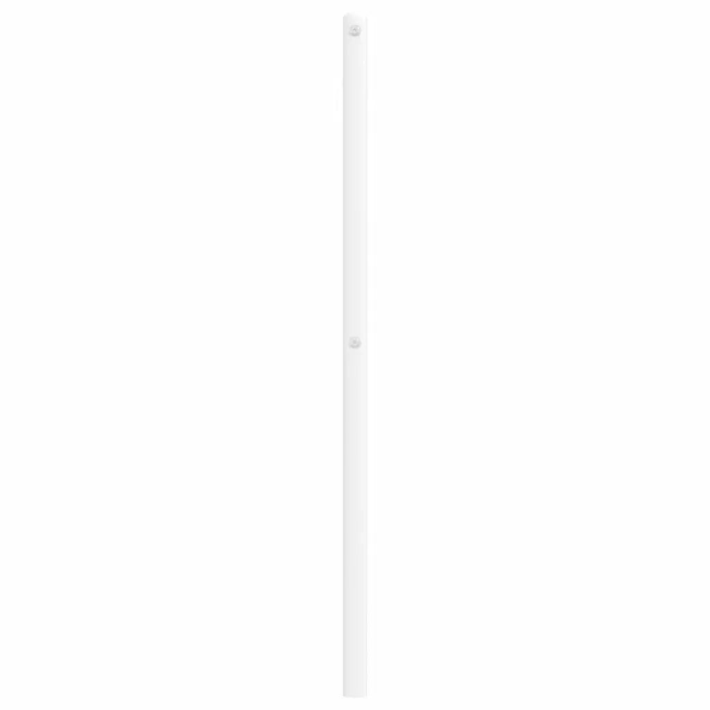 Testiera in Metallo Bianco 80 cm