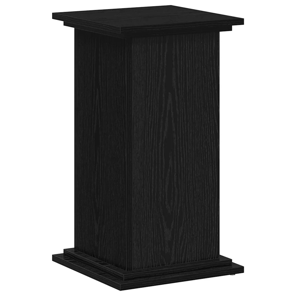 Supporto per piante Rovere Nero 33 x 33 x 60 cm 869236