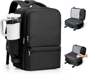 Borsa a vuoto per bagaglio 40x30x20 cm - Borsa a mano per viaggio - Borsa a vuoto con compressione - Materiale di alta qualità - Nero - Borsa di stoccaggio