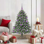 Albero di Natale artificiale con 150 LED Verde 120 cm 3395215