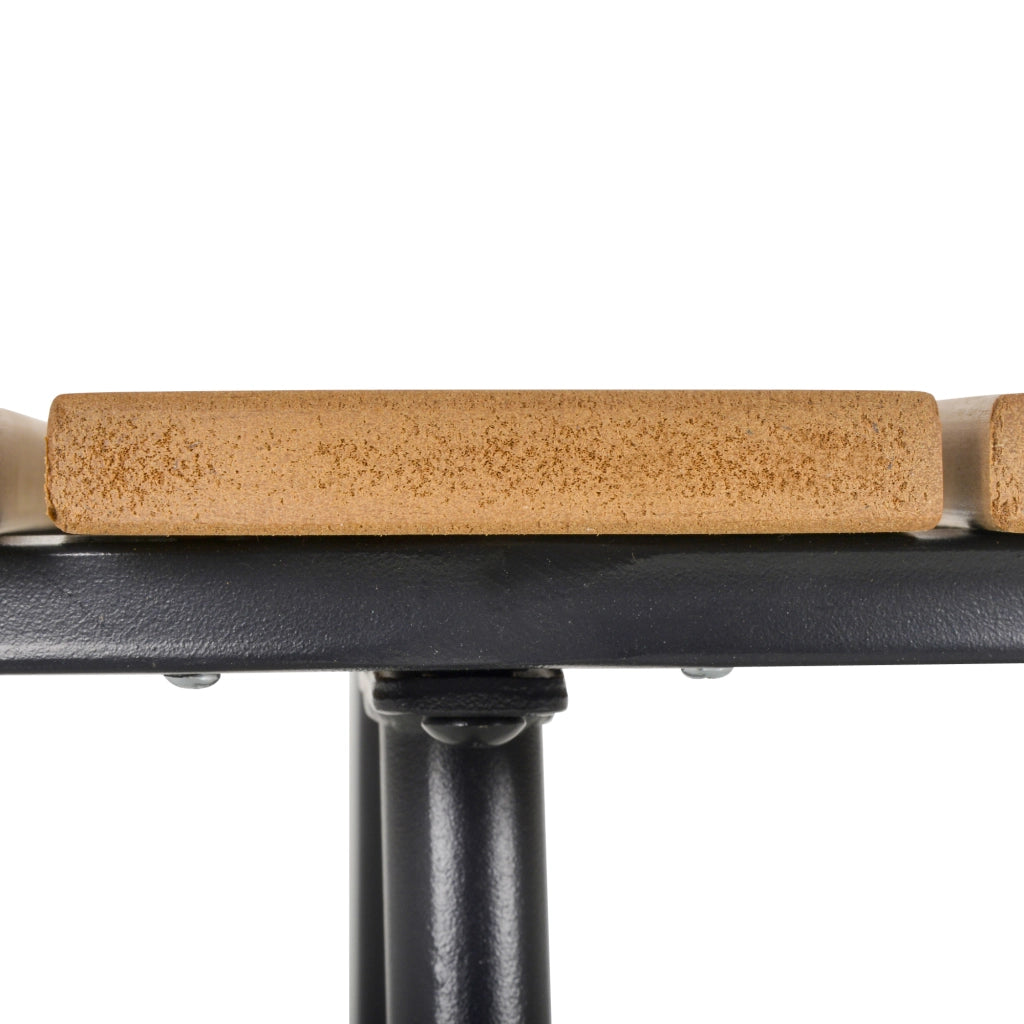 Tavolino rotondo ¨C zephmum ¨C acciaio marrone ?49x48H