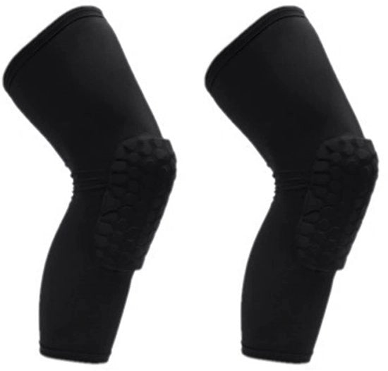 Sleeve di compressione per ginocchia - 2 pezzi, ginocchiere unisex per sport