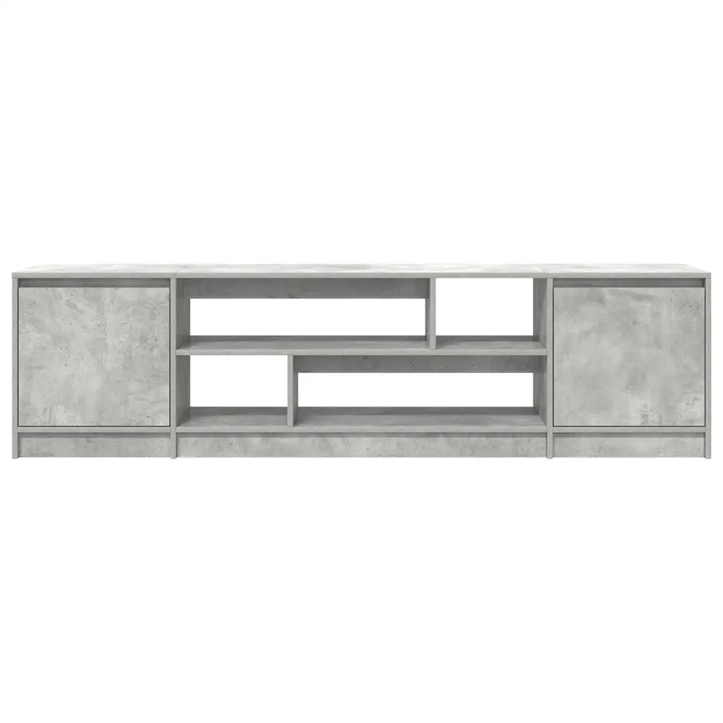 Mobile Porta TV Grigio Cemento 188,5x41x50 cm Legno Multistrato 3328420